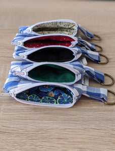 Keychain Zipper Pouch || Coin Purse || Cardholder || Party Favor Gift Personalized