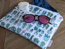 Load image into Gallery viewer, Oilcloth Bikini Bag || Swimsuit Wet Bag || Travel Beach Pouch