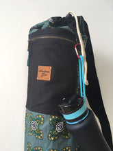 Load image into Gallery viewer, Yoga Mat Carrier || Organizational Yoga Bag || Bohemian Bloom Design