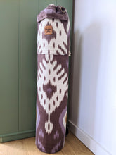 Load image into Gallery viewer, Yoga Mat Carrier || Organizational Yoga Bag || Southwest Ikat Design