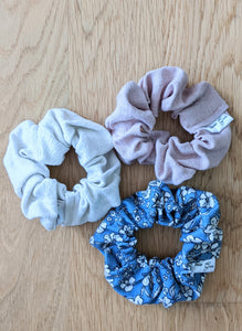Upcycled Scrunchies made from Fabric Salvage || Fabric with a Story