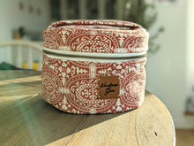 Load image into Gallery viewer, Essential Oil Travel Case || Holds 30+ Oils || Custom--Choose Your Fabric